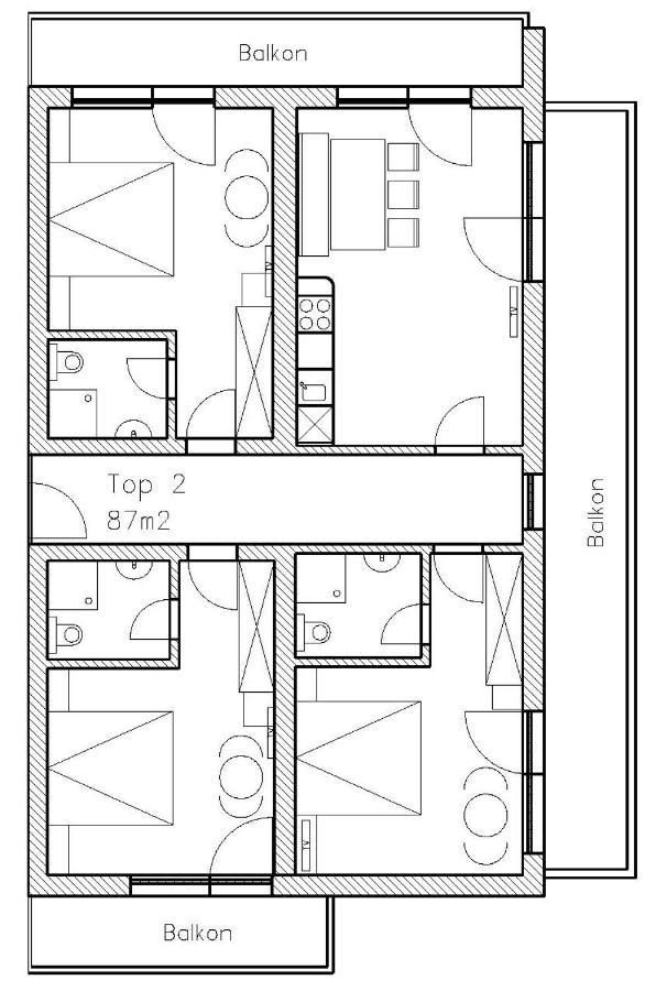 Roessle Appartement Bezau Exterior foto